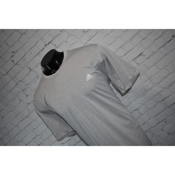 Adidas Golf Gym Shirt Workout Mens Size 2XL Performance Polyester Gray - Picture 6 of 6